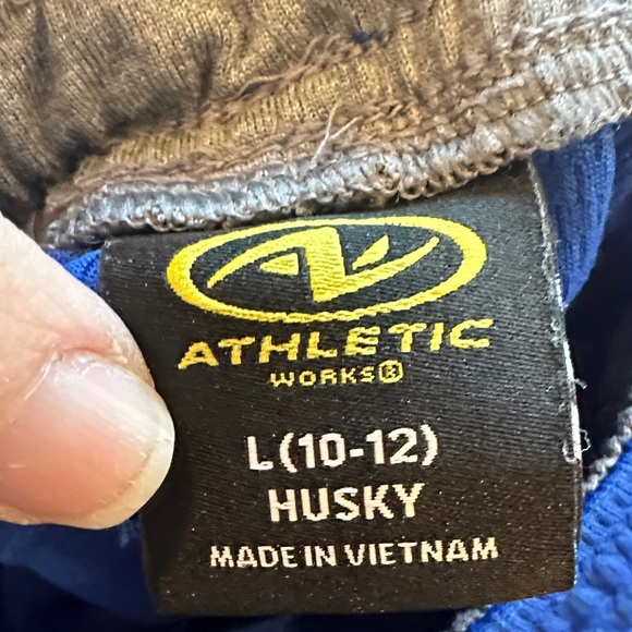 BUNDLE- Russell Athletic LONG SLEEVE Navy LARGE-PANTS 10/12 HUSKY. - Picture 4 of 8